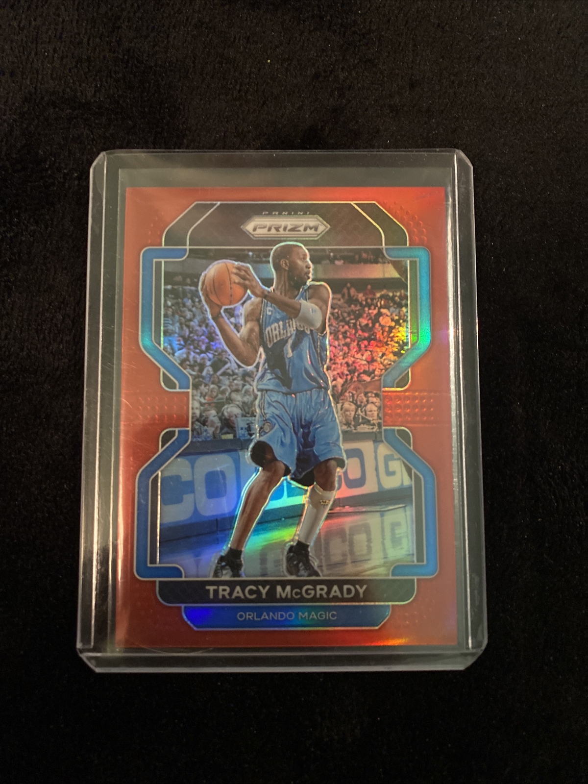 2021-22 Panini Prizm Tracy McGrady #'d 143/299 Red Prizm Orlando Magic No.253