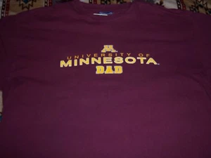UNIVERSITY OF MINNESOTA GOPHERS  DAD    SHIRT XXL  - Picture 1 of 3
