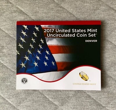 2017 Denver Uncirculated Coin Set w/Certificate of Authenticity - Image 1 of 2