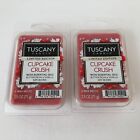 2 Packs ~ Tuscany Candle Wax Melts  - Cupcake Crush - 6 per pack