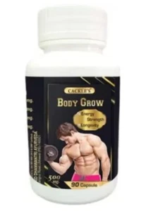BODY GROW Fast Weight Gain Pills Muscle Gainer WEGHT GAIN 90 CAPSULES MEN FS - Picture 1 of 2
