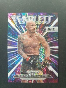 2023 Ufc Panini Prizm White Sparkle Fearless Alexander 'The Great' Volkanovski 