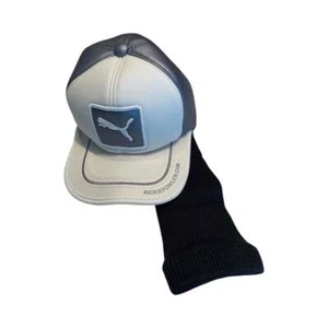 "NEW" COBRA PUMA GOLF RICKIE FOWLER DRIVER HEAD COVER GRAY - WHITE