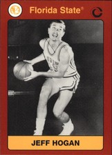 1990-91 Florida State Collegiate Collection Multi-Sport Card #107 Jeff Hogan