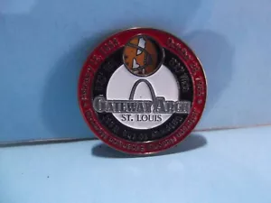 Sammlerstück Küchenmagnet Metall 1,5" Zoll TORBOGEN ST. LOUIS - Bild 1 von 7