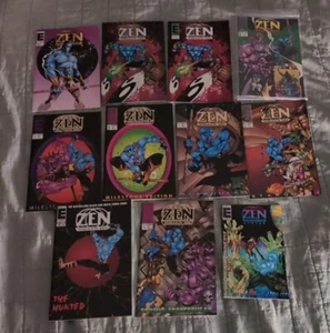 Zen Intergalactic Ninja Lot of 10 Comics & 1 Ashcan All Excellent Condition - Picture 1 of 7