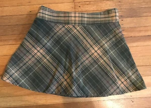 Gymboree Equestrian Club green plaid skirt size:7 EUC Vintage HTF - Picture 1 of 3