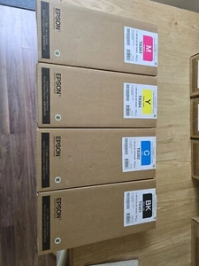 Full Set of Epson Ink Cartridges T8381 T8382 T8383 T8384 - Brand New - Picture 1 of 6