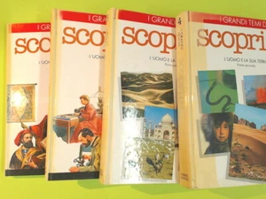 I GRANDI TEMI DI SCOPRIRE 4 VOLUMI FABBRI EDITORI - Picture 1 of 1