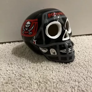 Tampa Bay Buccaneers Keramik Tag der Toten Schädel handbemalt - Bild 1 von 7