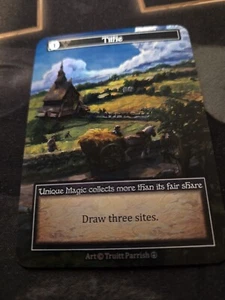 Sorcery: Contested Realm Tithe Unique Foil NM (ART) - Picture 1 of 2