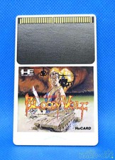 Data East Pce Hu Card Bloody Wolf