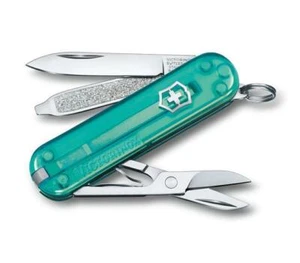 Coltello Victorinox Multiuso Classic SD Azzurro Trasparente 0.6223.T24G - Imagen 1 de 1