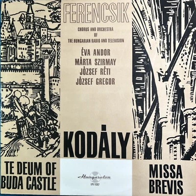 Kodaly Dorati Psalmus Hungaricus Peacock Variations -FIRST PRESS LP IMPORT Vinyl - Image 1 of 4