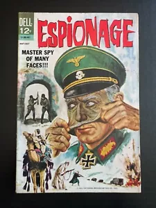 Spionage #1 - Master Spy of Many Faces (Dell, 1964) Sehr guter Zustand - Bild 1 von 3