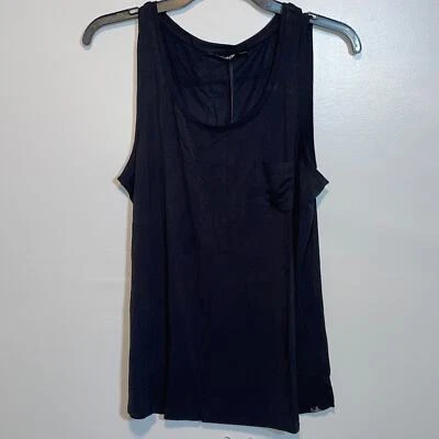 Prana Women's Foundation Scoop Neck Top - Large - Black  - Image 1 of 4