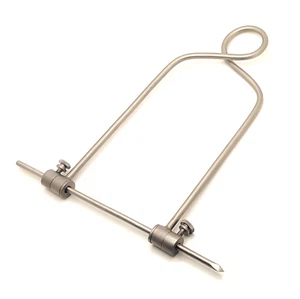 Bohler Traction Bow 7.5" Knee Femoral Fracture Orthopedic w/ Screw Locks German - Picture 1 of 1