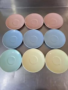9 platillos 1 taza TST LU-RAY PASTEL DE COLECCIÓN Taylor Smith Taylor - Imagen 1 de 5