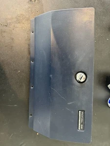 1981 83 84 86 1987 DODGE D100 W150 D350 DASH GLOVE BOX DOOR BLUE GREY RAM OEM 87 - Picture 1 of 8