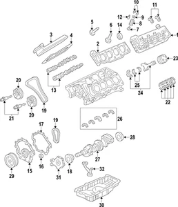 Genuine GM Driver Side Engine Cylinder Head 12581538 - Picture 1 of 1