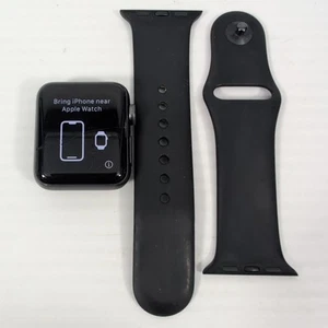 Apple Watch Series 3 38mm Space Gray Aluminum - For Parts or Repair - READ - Picture 1 of 9