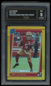 2021 Donruss #254 Trey Lance Press Proof Premium GMA 9 - Picture 1 of 2