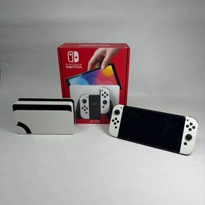 Nintendo Switch OLED Video Game Console HEG-001 White - Picture 1 of 20