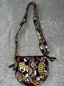 Borsa/borsa a tracolla Vera Bradley Lizzy Plum Crazy Little Hipster - Foto 1 di 6