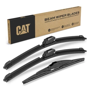 CAT C2.0 Wiper Blades (3-Pack), Front or Rear Wiper Blades for Cars SUVs Truc... - Bild 1 von 8