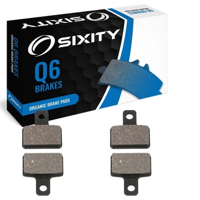 Rear Organic Brake Pads 2015 Polaris Sportsman ACE Set Full Kit EFI Complete pr - Image 1 of 4
