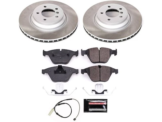 Pastilha de freio dianteiro e kit de rotor para 2011-2013 BMW 335is 2012 TW728FX - Imagem 1 de 1