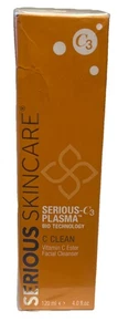 Limpiador facial Serious Skincare C Clean Serious C3 Plasma BioTechnology 4 oz nuevo en caja - Imagen 1 de 3