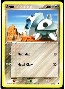 Aron 58/110 Holon Phantoms Regular Pokémon TCG Card  - Picture 1 of 2