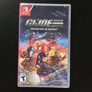G.I. Joe Operation Blackout 2020 Nintendo Switch GI Joe Black Out - TOTALMENTE NUEVO - Imagen 1 de 10