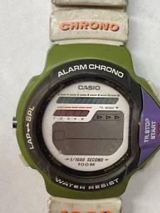 CASIO 969 SKX-1000 JAPAN T Alarm Chrono Digital 1/1000 VINTAGE 🆕 MULTiColor - Imagen 1 de 8