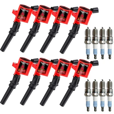 DG508 Ignition Coil & Plug For FORD F-250 SUPER DUTY V8 5.4L 2001 2002 2003 2004 — 第 1/4 张图片