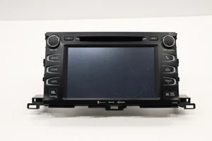 2016 TOYOTA HIGHLANDER DASH 8.0" SCREEN DISPLAY MONITOR MODULE OEM 861000E281 - Picture 1 of 12
