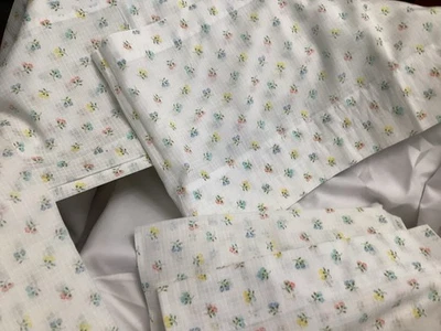 Maravilloso conjunto de cortinas hechas a mano 100 % algodón Country  Foto 1 de 4