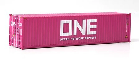 HO Scale Walthers One Ocean Network EX 40' Container Hi-cube Corrugated
