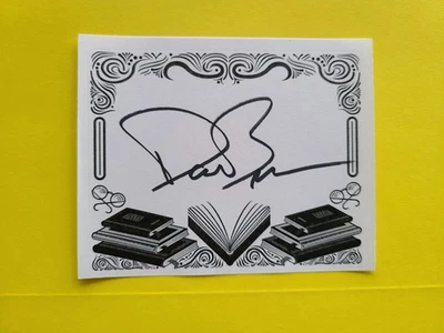 Dan Brown   (The Da-Vinci Code & Others) Signed, Autographed ,Bookplate Rare. Foto 1 de 2