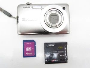 Casio Exilim EX-S10 Compact Digital Camera w/4gb SD Card & Battery - Read - Picture 1 of 11