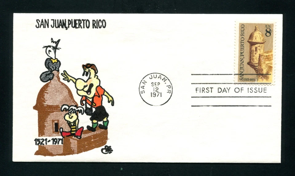 Sc. 1437 San Juan FDC - Animated - Image 1 of 1