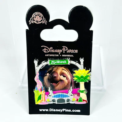 Disney Trading Pin Collection 2018 Park Pack Zootopia con Flash - Nuevo en Tarjeta Foto 1 de 4