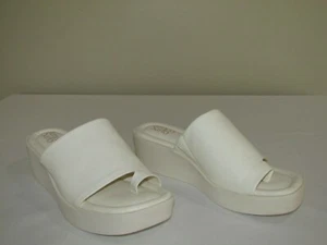 Franco Sarto Womens Cessa White Sandals Size 10 - Picture 1 of 7