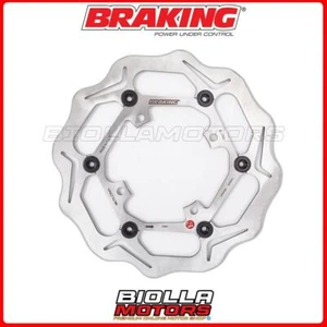WL4008 DISCO FRENO ANTERIORE SX BRAKING KAWASAKI KX F 450 2016 - WAVE FLOTTANTE - Foto 1 di 5