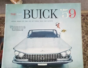 1959 Buick Prestige Showroom Sales Brochure All Models Page Hughes Buick VA - Bild 1 von 1