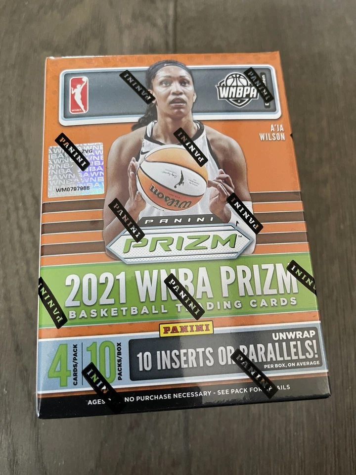 2021 WNBA Panini Prizm SEALED FANATICS EXCLUSIVE Blaster Box GREEN ICE Parallel - Image 1 of 1
