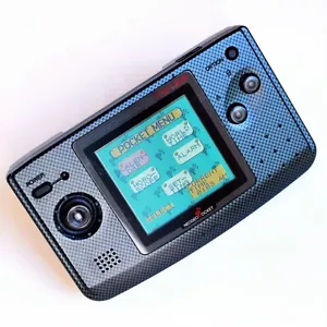 SNK NeoGeo Pocket Portable Console Color LCD Screen Neo Geo Carbon Fibre Black - Picture 1 of 10
