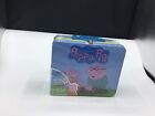 PEPPA PIG LUNCH BOX TIN UNISEX 24 pcs PUZZLE TOY GIFT NEW SEALED FREE SHIPPING