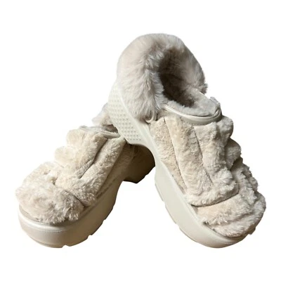 ZUECO ACOLCHADO CROCS para mujer STOMP US M9 W11 NUEVO SIN ETIQUETAS Foto 1 de 4